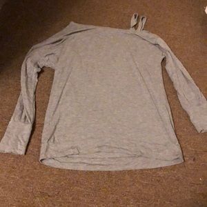 American Eagle cut shoulder long sleeve shirt